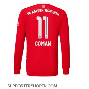 Bayern Munich Kingsley Coman #11 Hemma Matchtröja 2022-23 Långärmad
